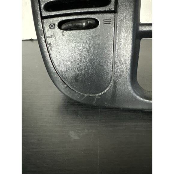 2001-2003 Ford F-150 Harley Davidson Black Radio Bezel Dash Trim Surround - Picture 4 of 12